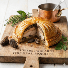 pithivier de poularde Pithivier de poularde